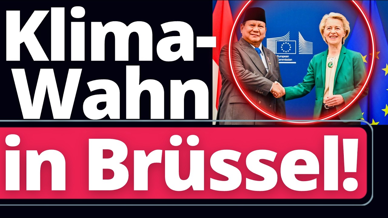 EU Politbombe: Ursula von der Leyen verteilt Klima-Milliarden ins Ausland!