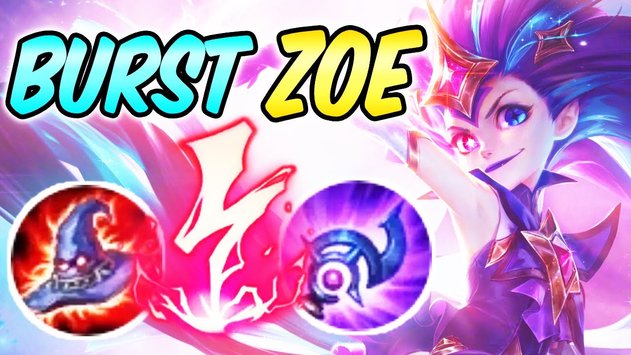 INSANE BURST ELECTROCUTE STAR GUARDIAN ZOE MID FULL AP BUILD ZOE S10 GAMEPLAY | League of Legends