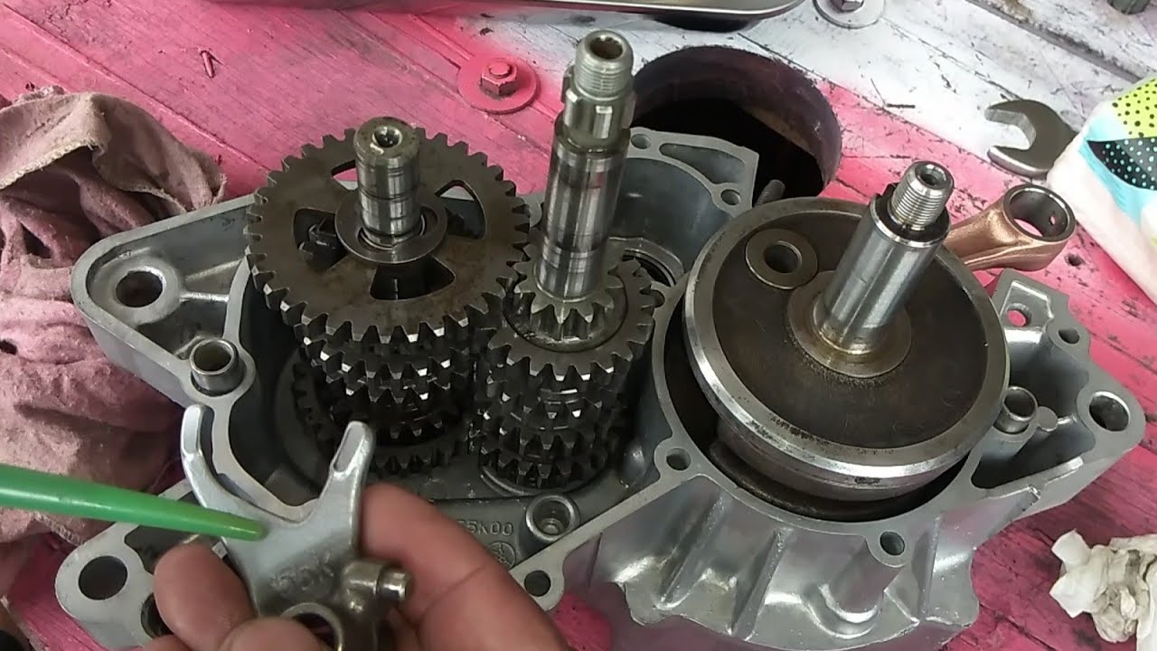 Pasang gearbox rxz boss