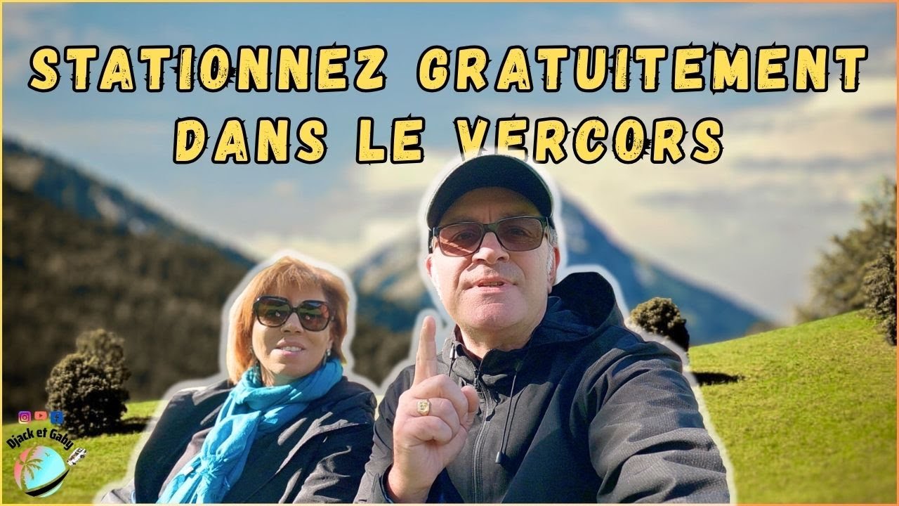 Lans en Vercors en camping car : le spot idéal ! #80 #campingcar #vercors #djacketgaby #nature
