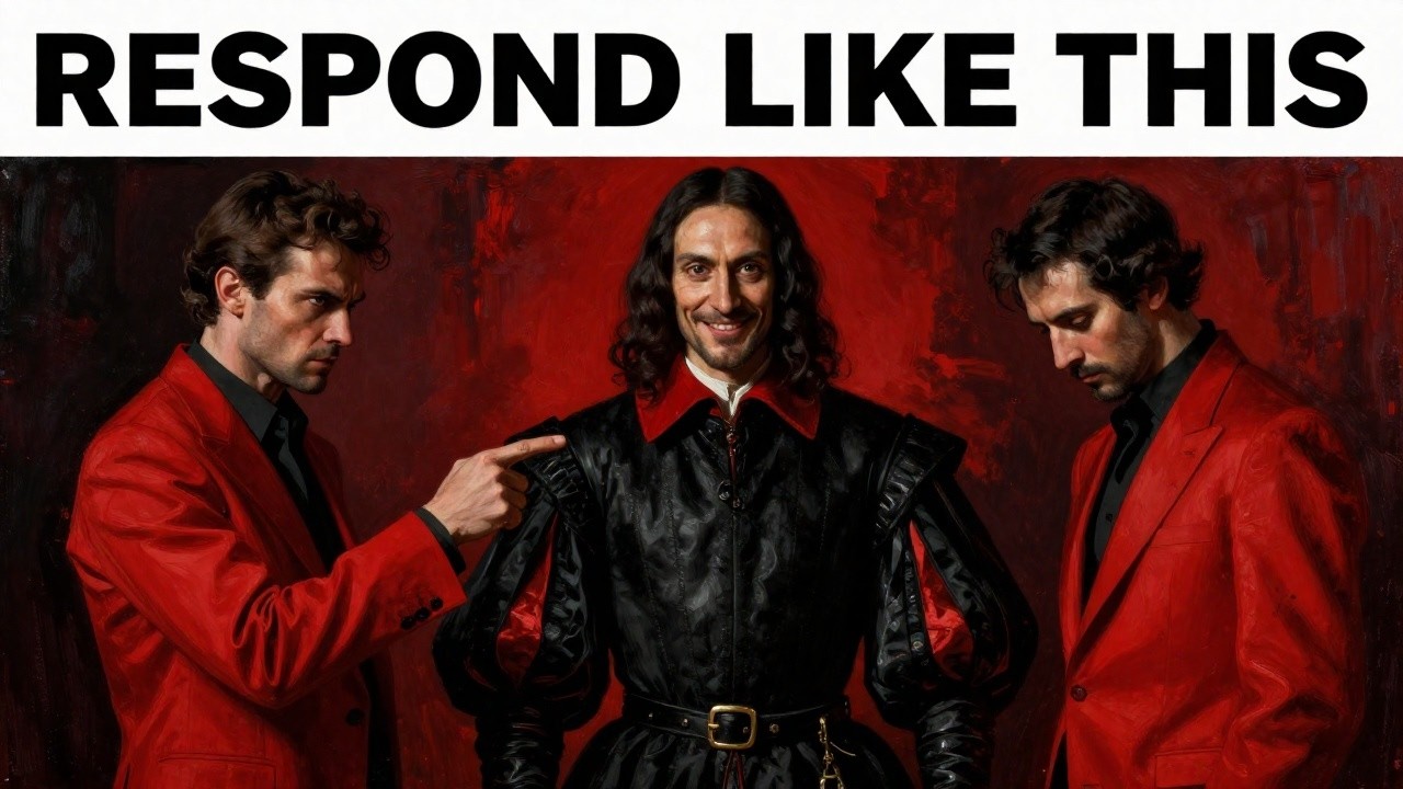 7 Genius Comebacks to End Any Argument Instantly | Machiavelli Tactics