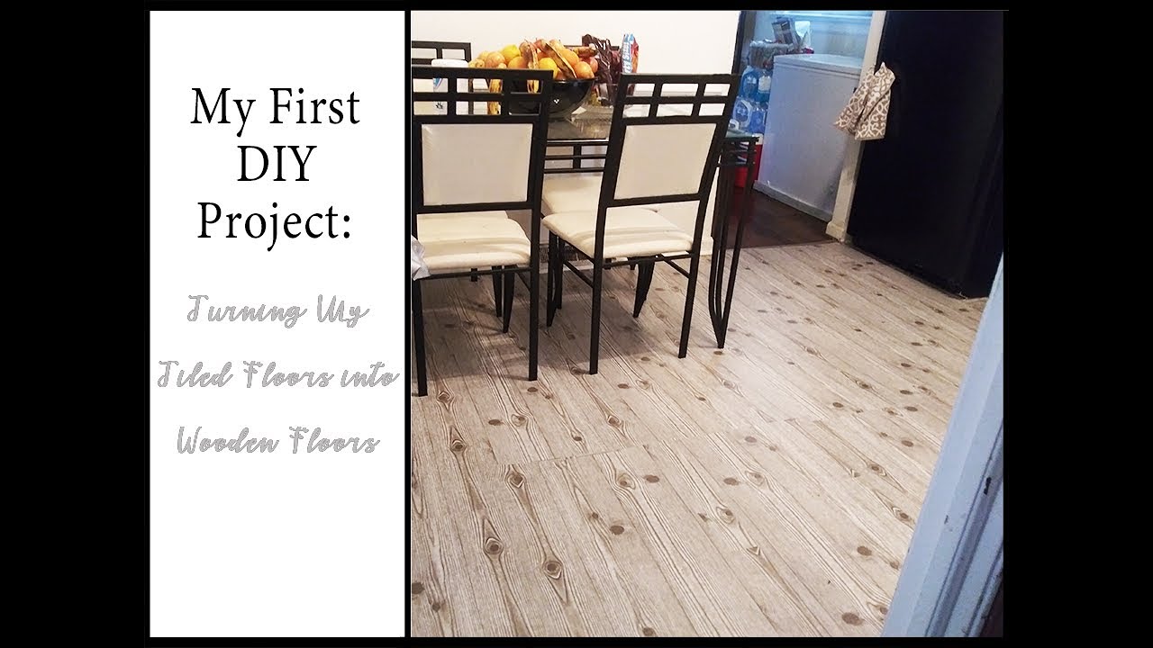 DIY | How To Use Contact Paper On Floors