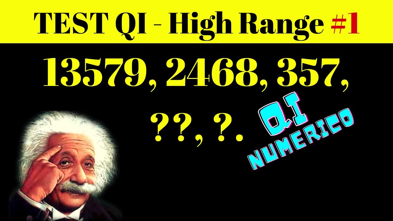 Test del QI high range per allenare l'intelligenza numerica #1