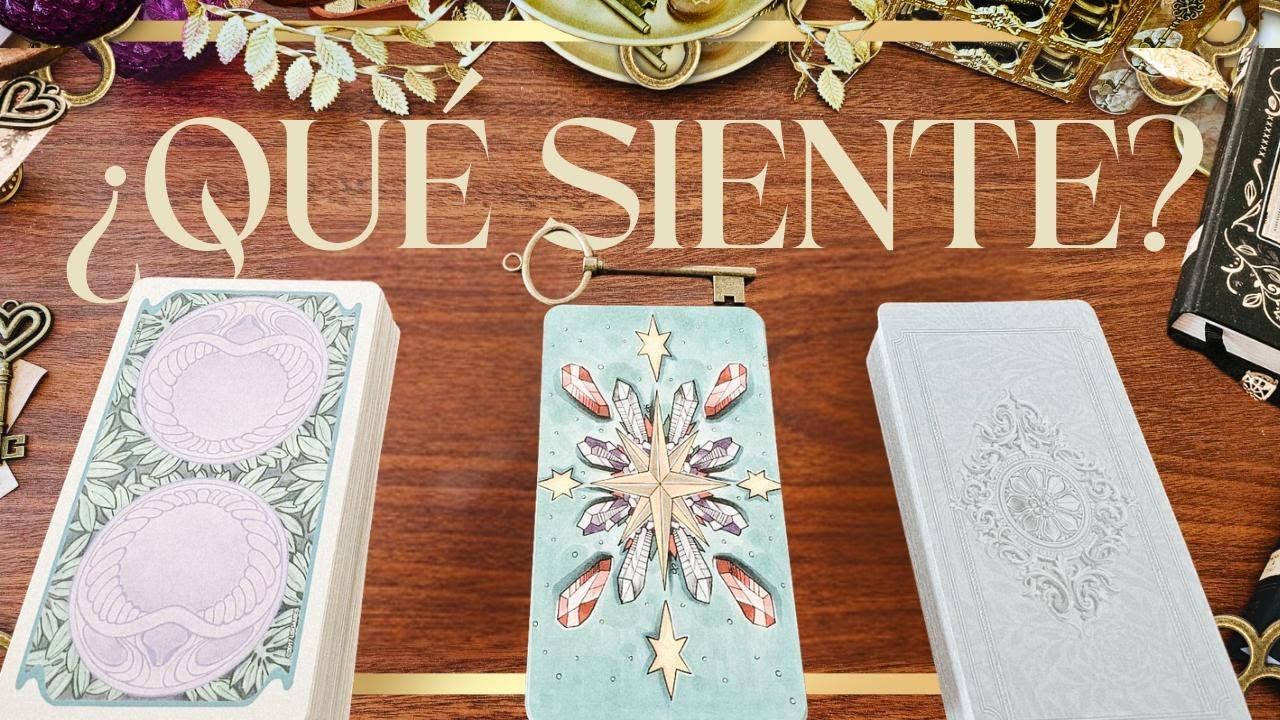 ❤️💯¿Que SIENTE POR TI realmente?❤️💯 TAROT INTERACTIVO AMOR