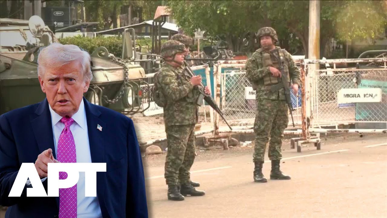 Colombian Troops Stand Guard as Trump Claims US Will Control Venezuela | APT