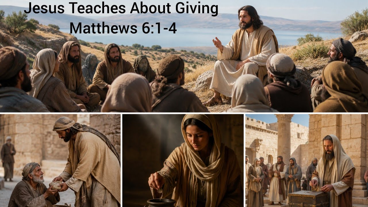 Jesus Teaches About Giving
