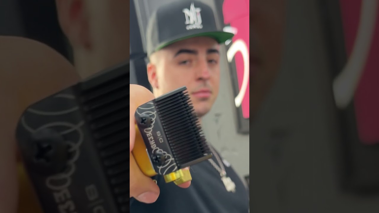 Trying the new Saber 2.0 gold #barber #clippers #barbershop #stylecraft #viralvideo #barberia
