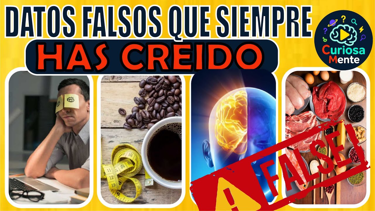 10 Mitos Sobre Tu Cuerpo Que Aún Sigues Creyendo (El Último Te Hará Dudar De Todo)