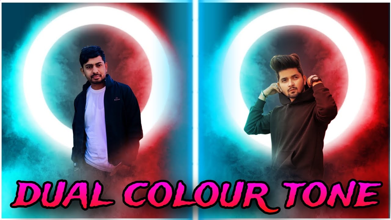 dual colour tone photo editing//Ring light photo editing#trendingedits
