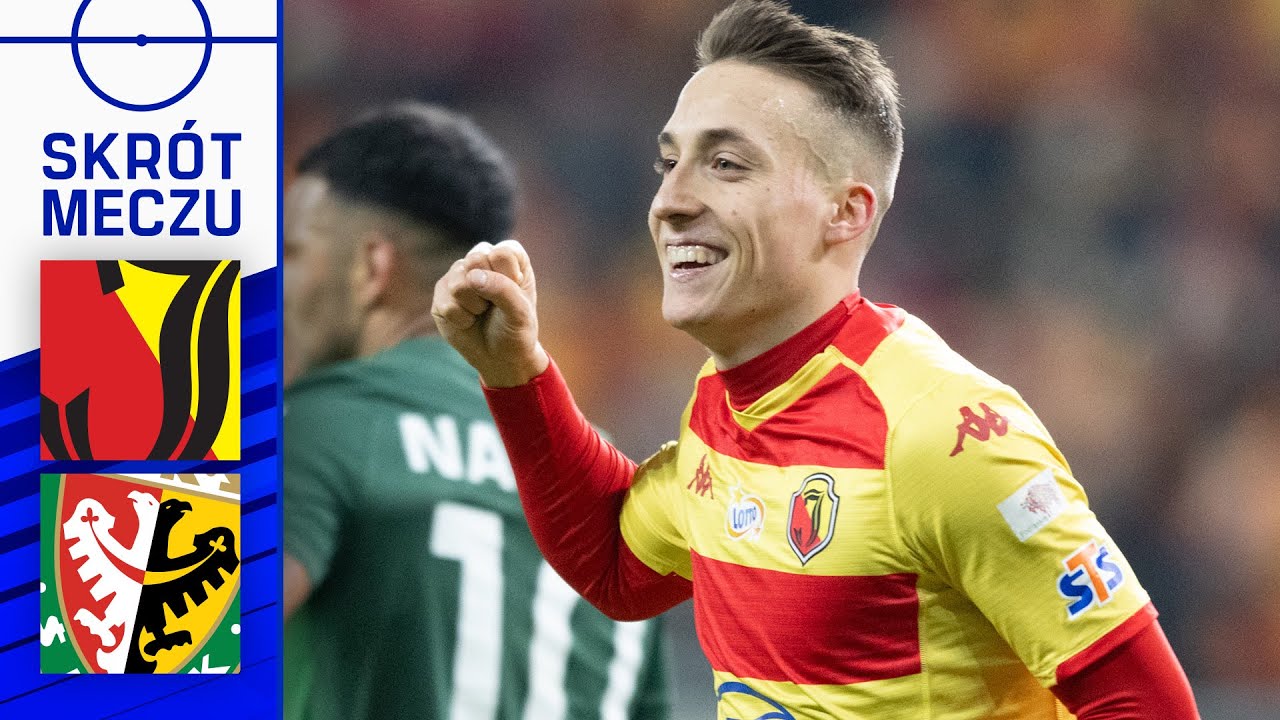JAGIELLONIA - ŚLĄSK | SKRÓT | TRZY GOLE JAGI I NOWY LIDER! | Ekstraklasa 2023/24 | 24. kolejka