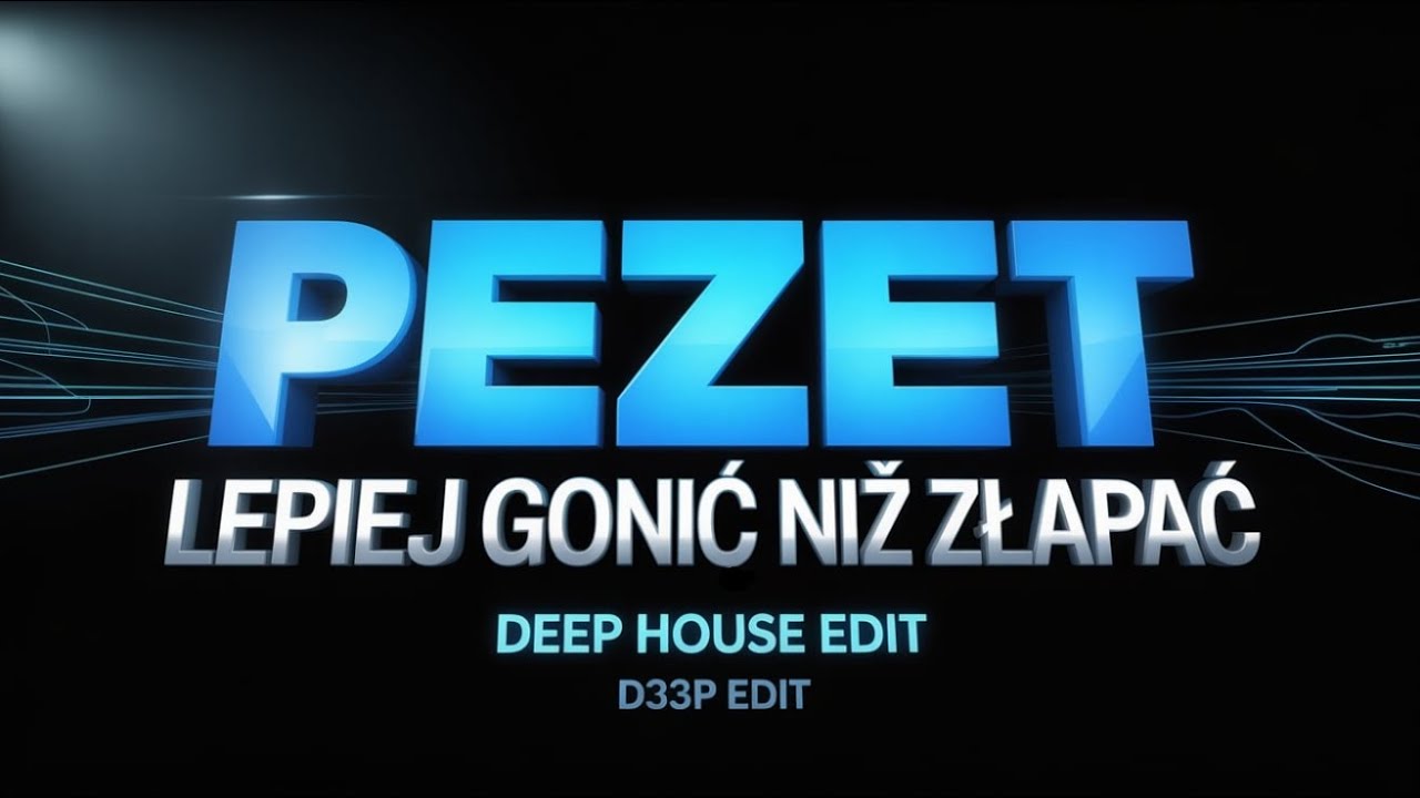 Pezet - Lepiej Gonić Niż Złapać (Deep House Cover)