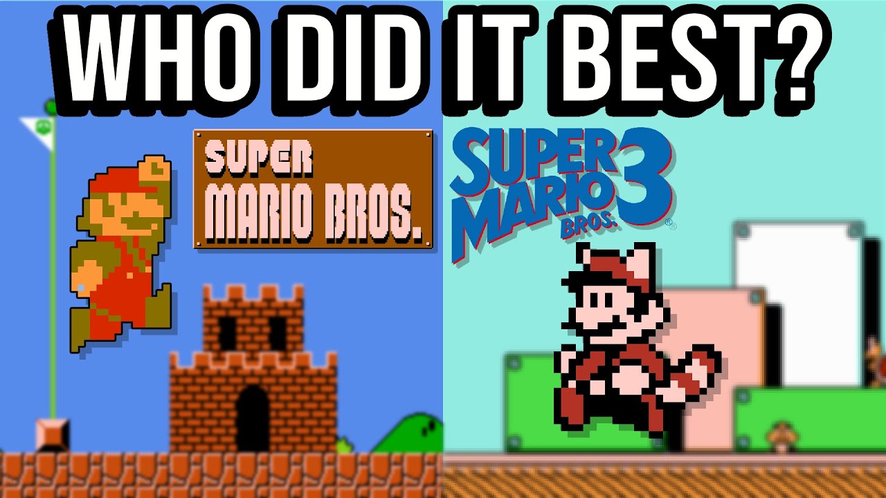 Which Super Mario NES Game is Best? (SMB1 vs SMB3)