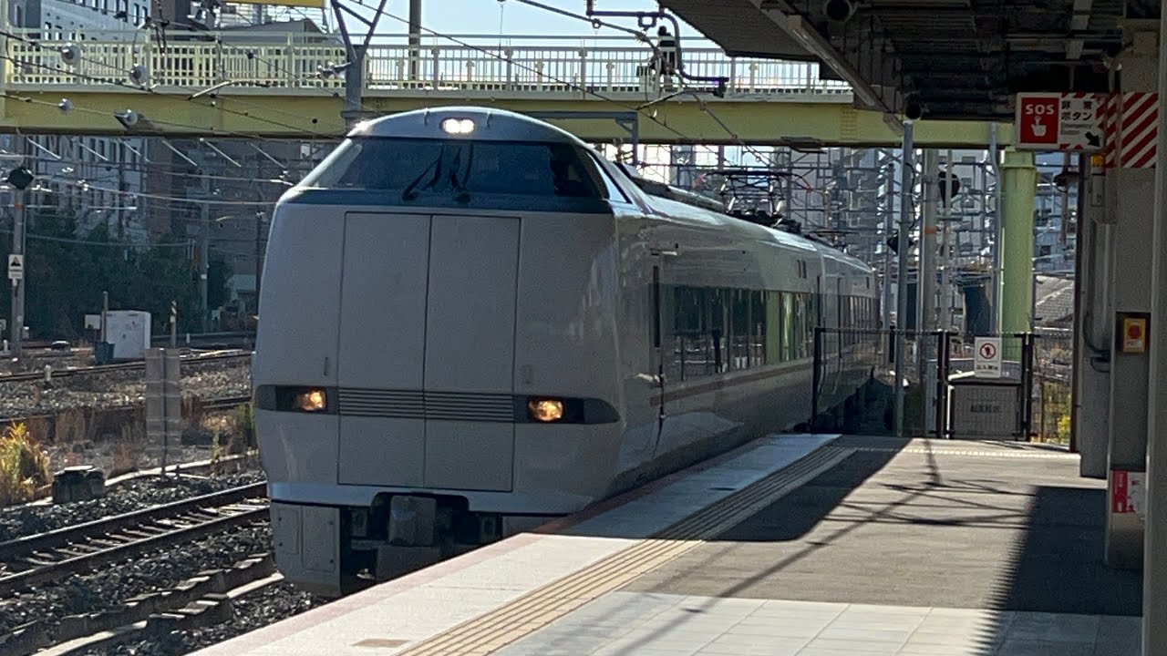 新大阪駅で『こうのとり』を撮影