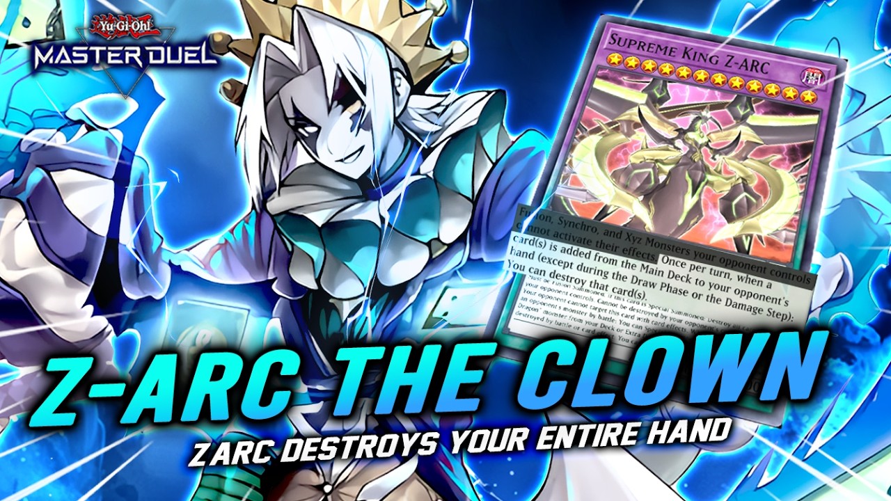 MOST TOXIC HAND DESTRUCTION EVER‼️ Z-ARC RETURN WITH CLOWN CREW [Yu-Gi-Oh! Master Duel]