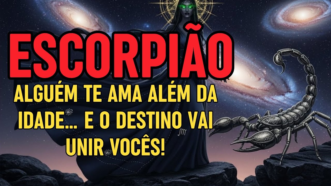 Escorpião, Alguém Te Ama Além da Idade… e o Destino Vai Unir Vocês!