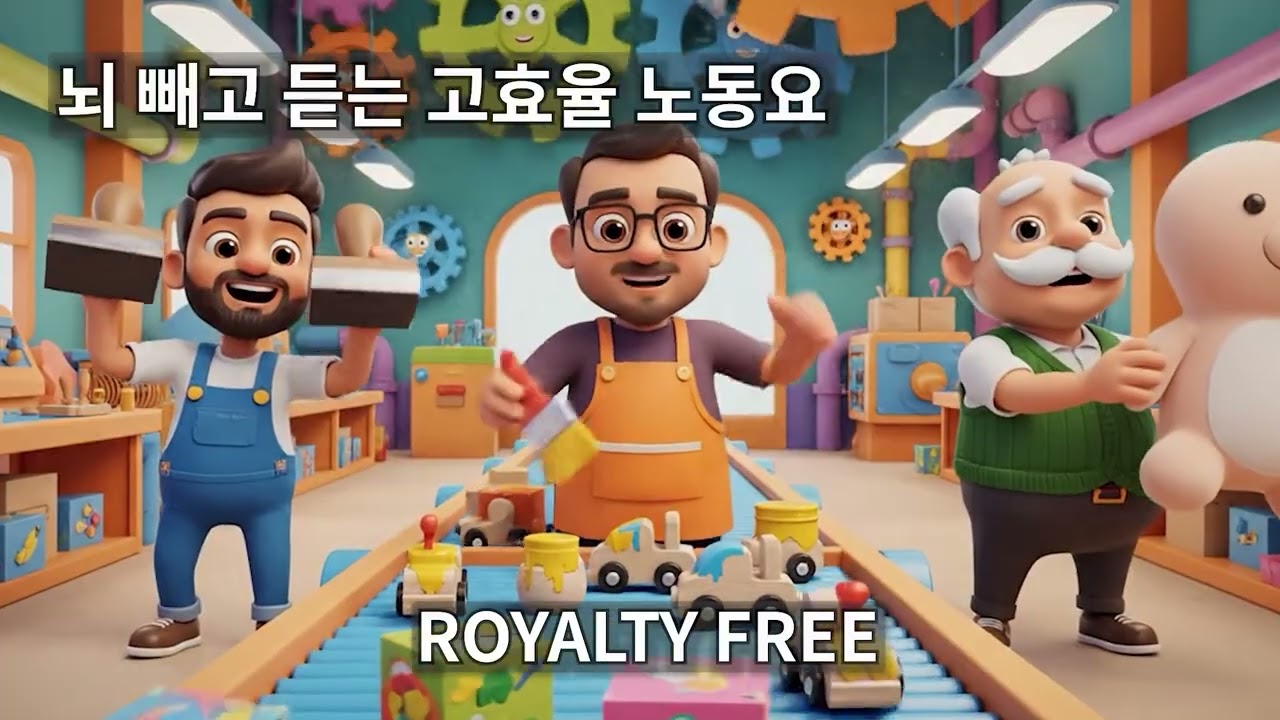 뇌빼고 듣는 고효율 노동요 (Inst.)| 무료저작권
