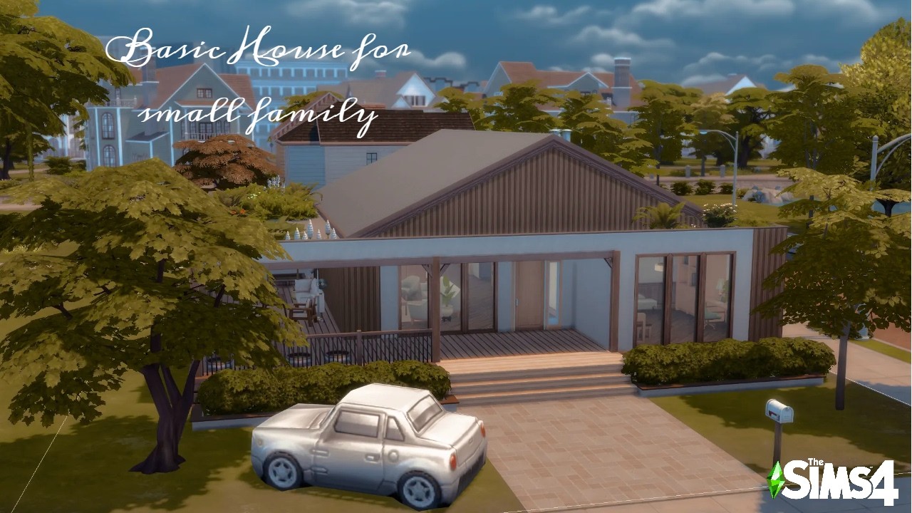 Affordable House for a Small Family [ NO CC ] | The Sims 4 speedbuild