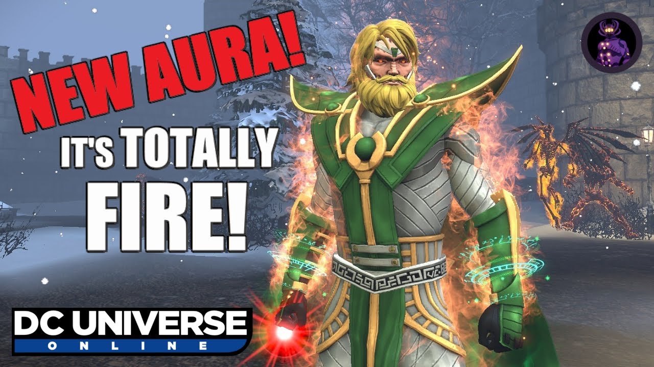 DCUO | NEW Hellblazer Aura! It's TOTALLY FIRE!