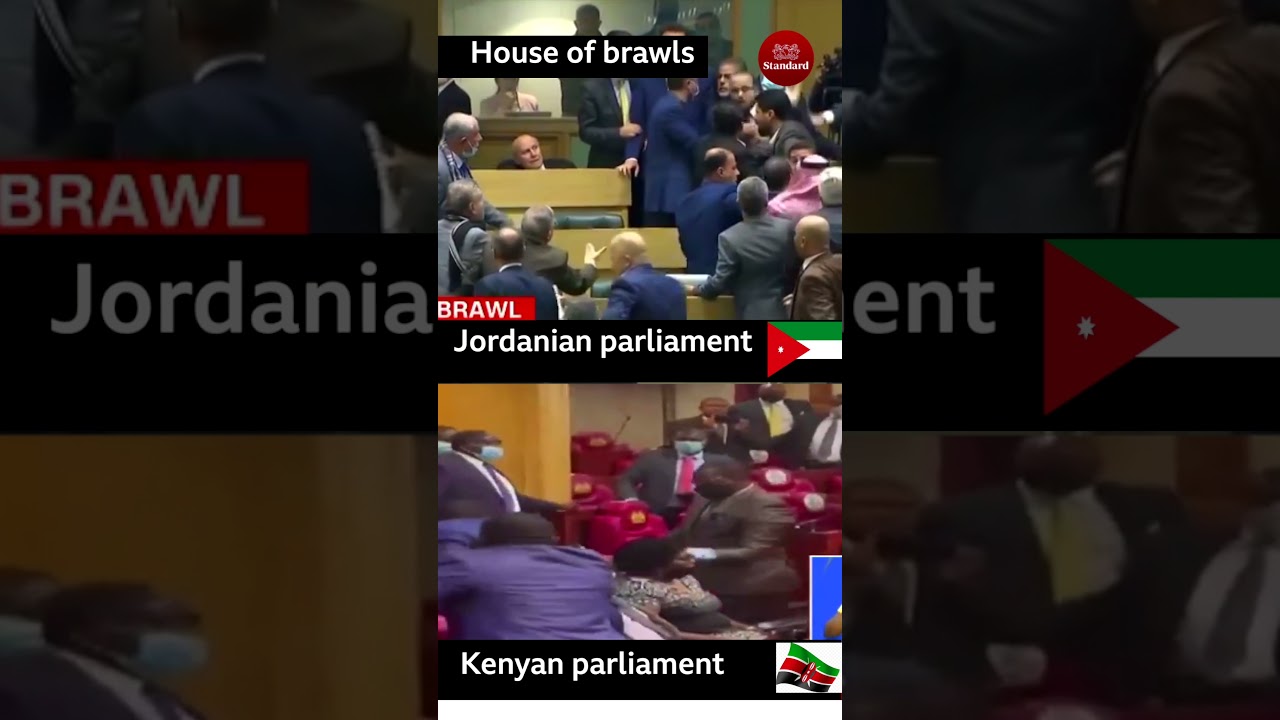 House o brawls: Kenyan vs Jordanian parliament's shame