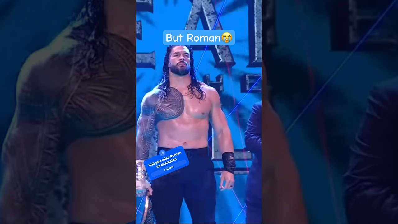 Thank you Roman #wwe