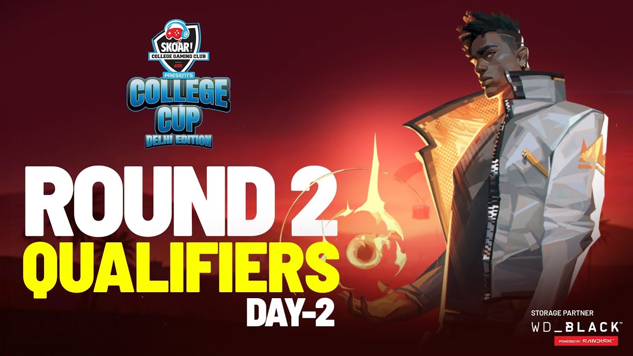 SKOAR College Cup | Qualifiers Round 2 | Day 2 |🔥 LIVE College Esports Action | Valorant