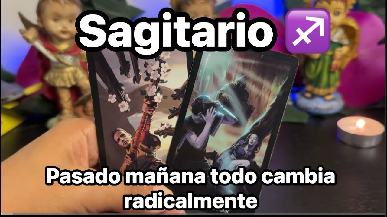 SAGITARIO | PASADO MAÑANA TENDRAS QUE HACER JUSTICIA VERAS ALGO DEL PASADO Y DEBES CERRAR ESE CICLO