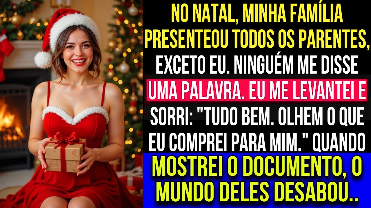 266 No jantar de Natal, minha família presenteou todo mundo, menos eu — então revelei meu legado
