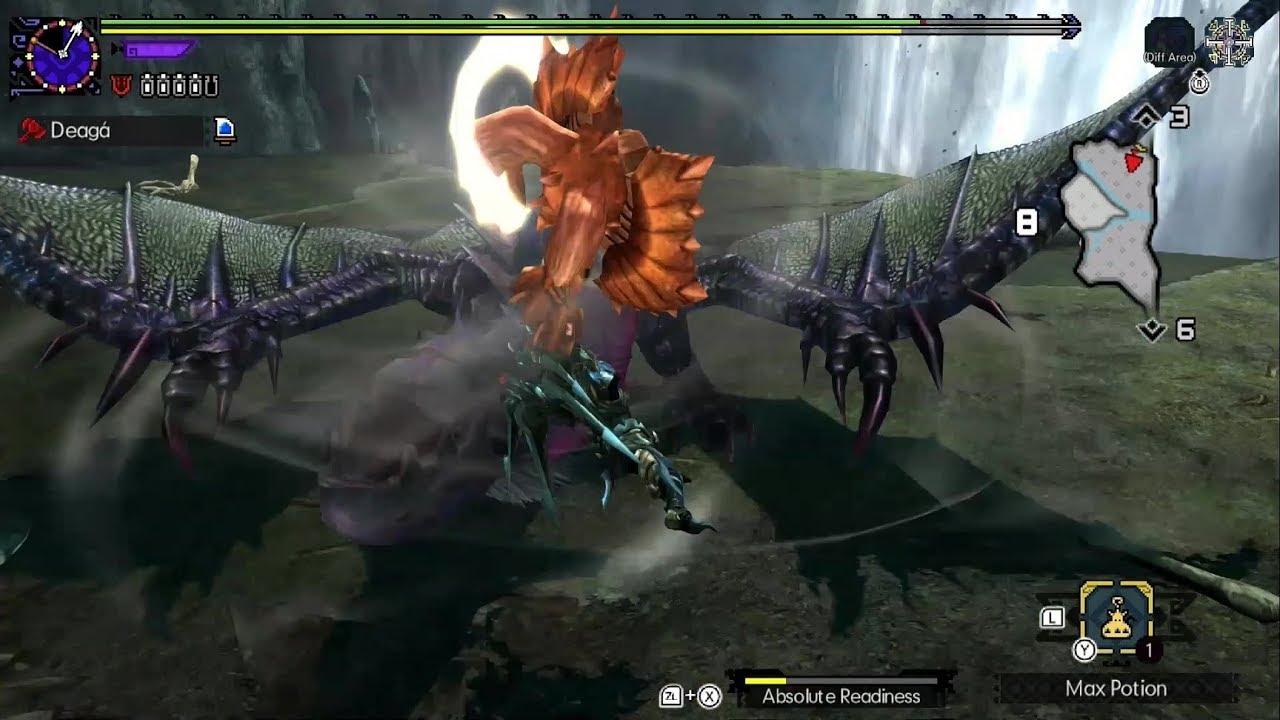[MHGU] G3 2x Yian Garuga - Aerial Charge Blade (TA Rules) - 6'49