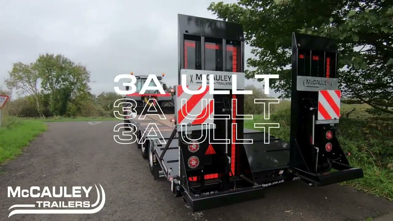 NEW HIGH SPEC 3A ULTRA LOW LOADER | MCCAULEY TRAILERS