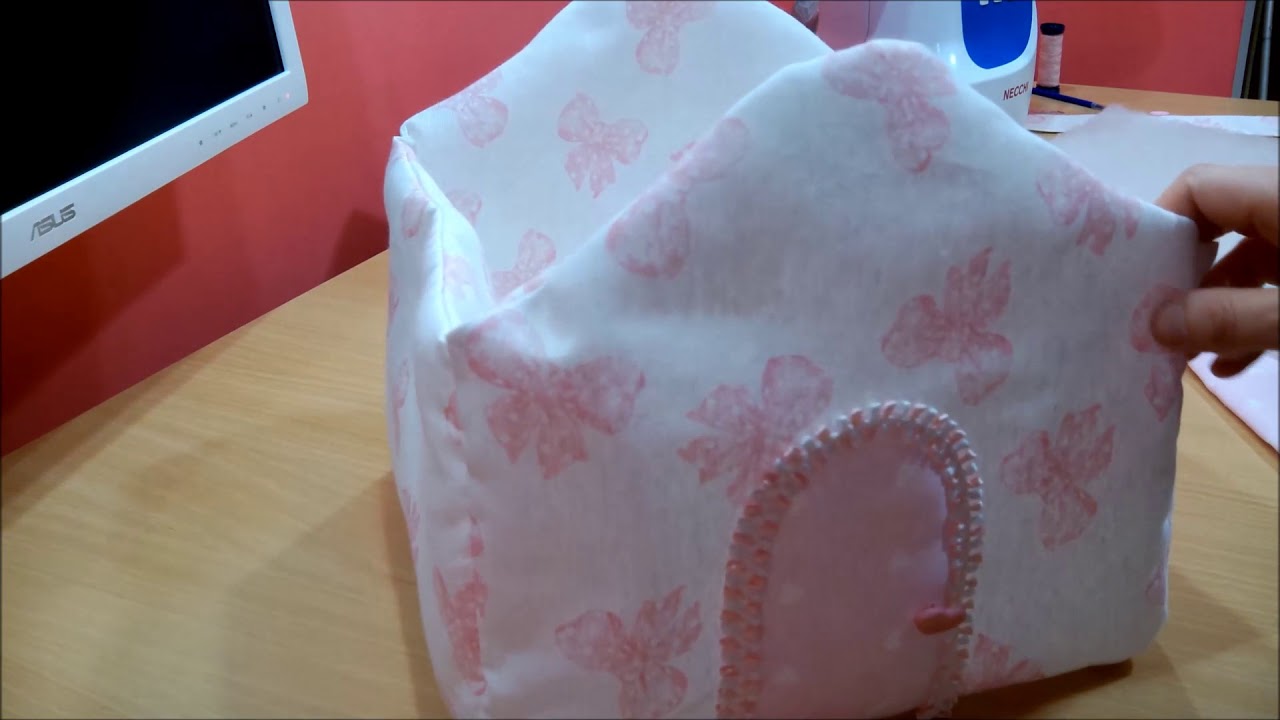 Tutorial casetta portaprodotti x neonati