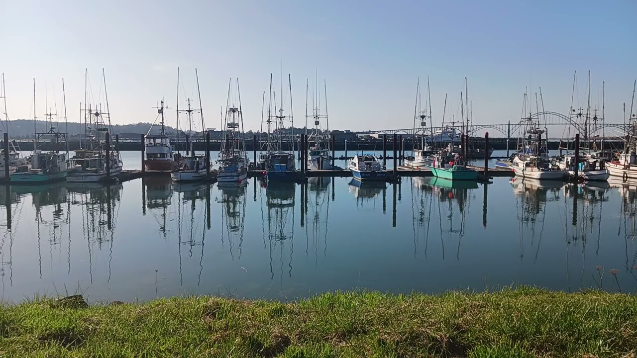 Fishing Boats. Oregon coast. 