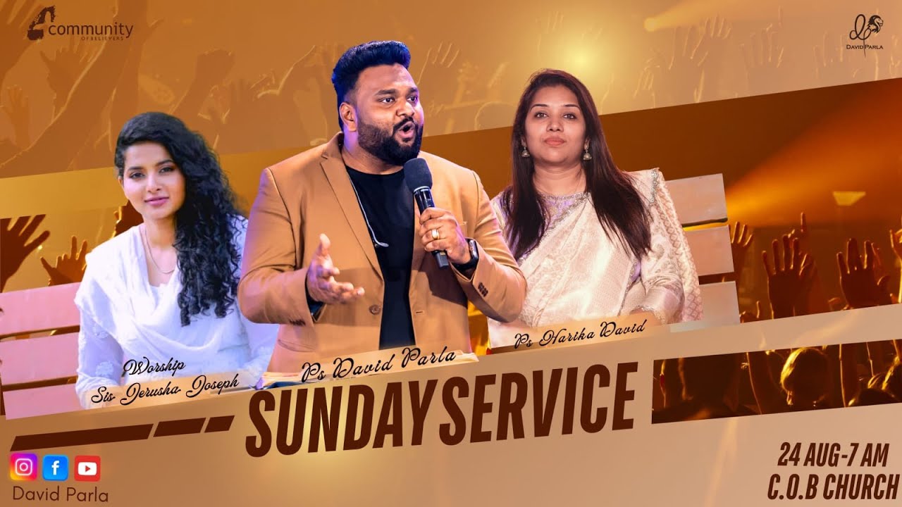 Ps. David Parla I24 Aug 2025 I Sunday Service
