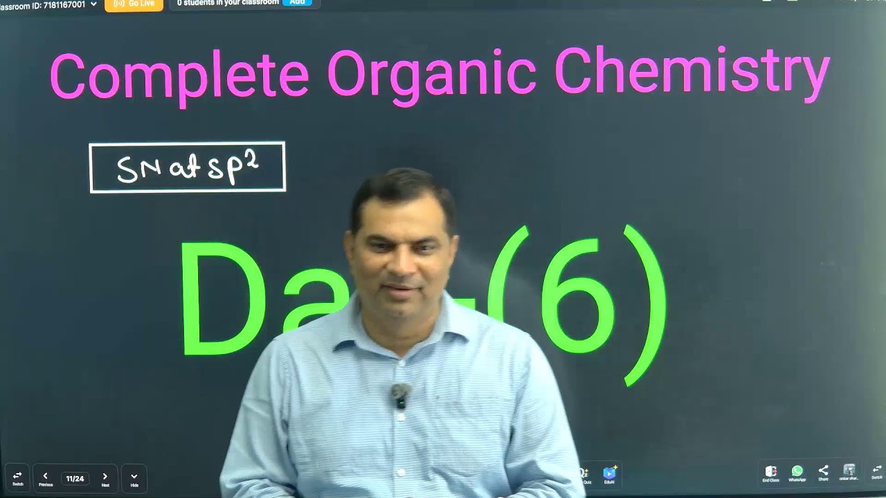 COMPLETE ORGANIC CHEMISTRY ( DAY  6 )