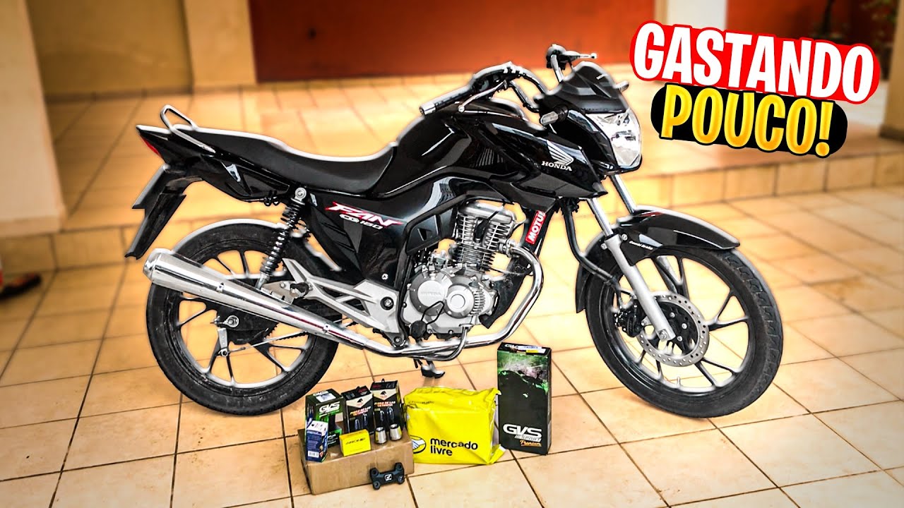 COMO DEIXAR SUA MOTO CHAVE GASTANDO POUCO