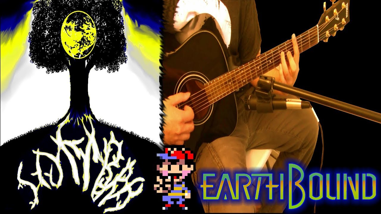 Home Sweet Home - Mother 2/Earthbound Fingerstyle Guitar Cover [TABS In Description]