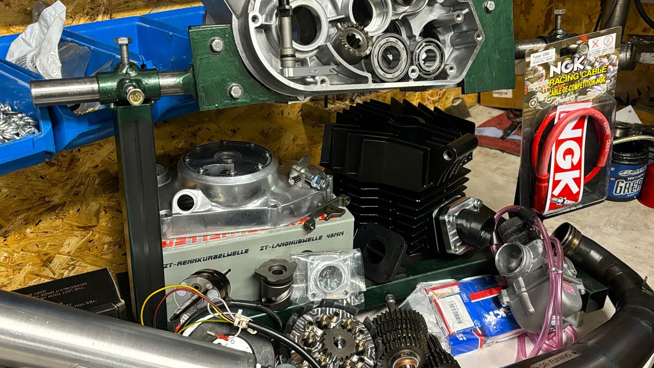 Wir bauen einen Simson 130ccm MTX aus Neuteilen | Teil 1/2
