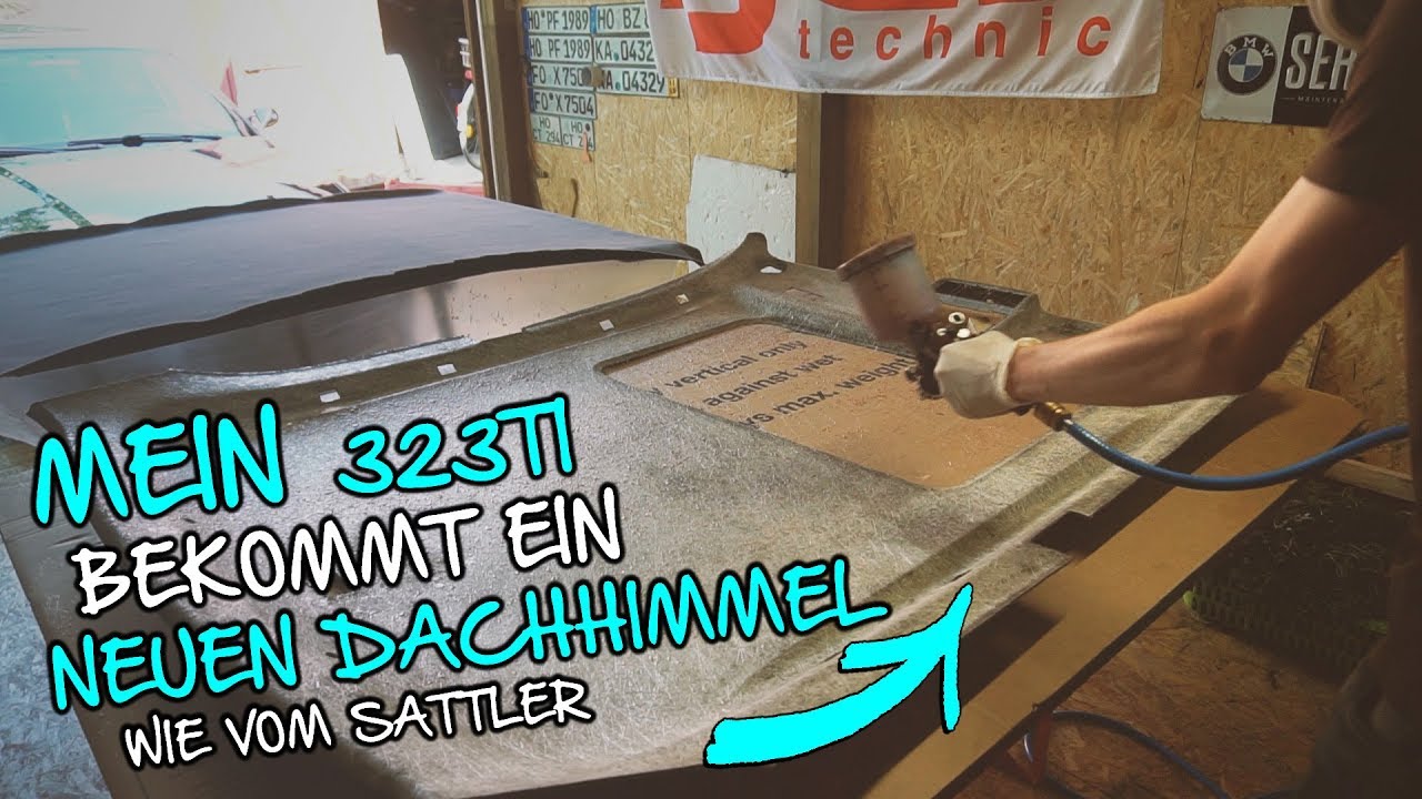 Mein E36 323ti Bekommt einen Neuen Dachhimmel | Wie vom Sattler