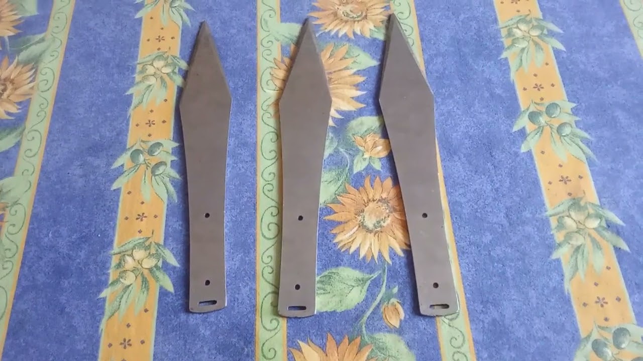 My set of 3 throwing knives 