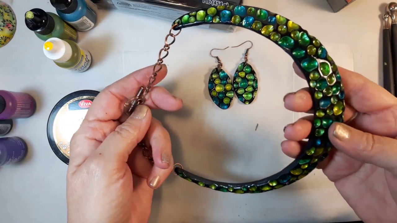 Dragon Stone Collar Part 1. Making the form