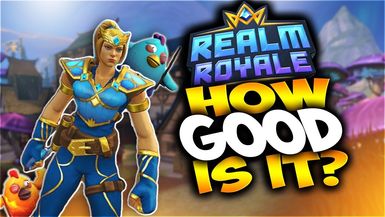 How can a free game be this good? - New Realm Royale Gameplay with Chickens & Magic!