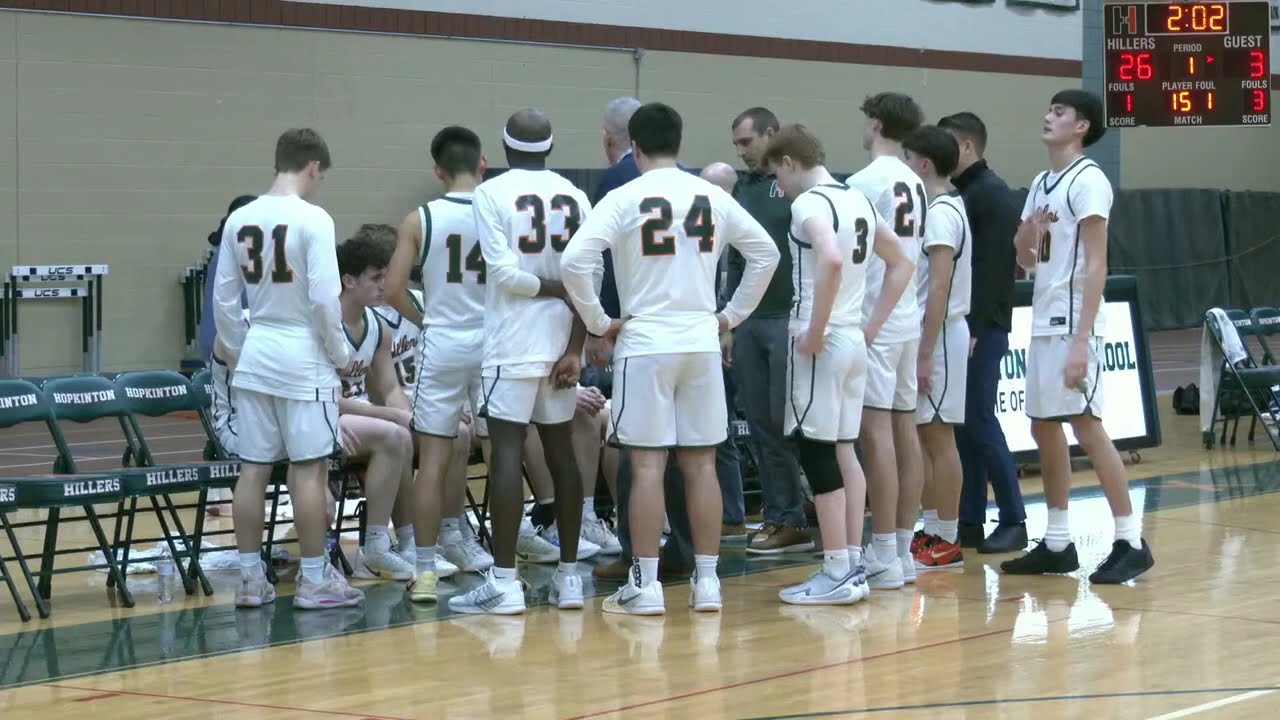 Hiller Varsity Boys Basketball vs Ashland