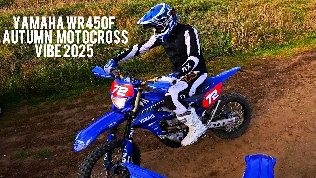 2025 YAMAHA WR450F | 2025 YAMAHA WR250F - AUTUMN SUNNY MOTOCROSS VIBES 225