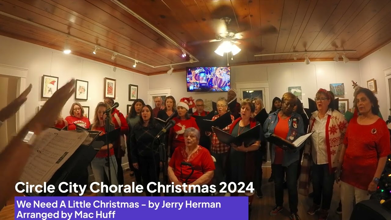 Circle City Chorale Performs We Need A Little Christmas