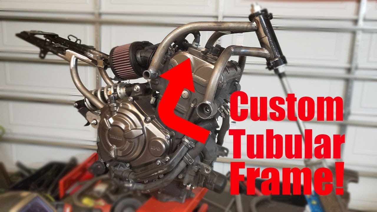 Building a Custom Frame for the 700cc Honda Grom!