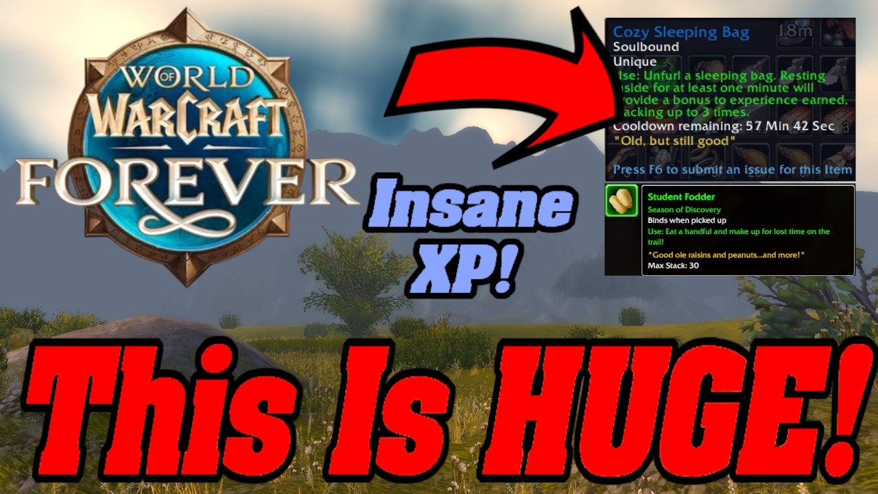 Спальный мешок в WoW Forever! Как получить! Качайтесь БЫСТРЕЕ!