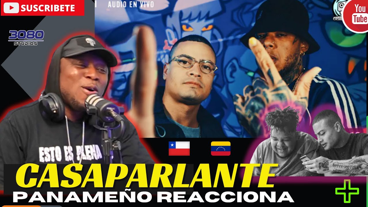 CASAPARLANTE - Akapellah Lil Supa EN VIVO |PANAMEÑO REACCIONA| #RapVenezolano