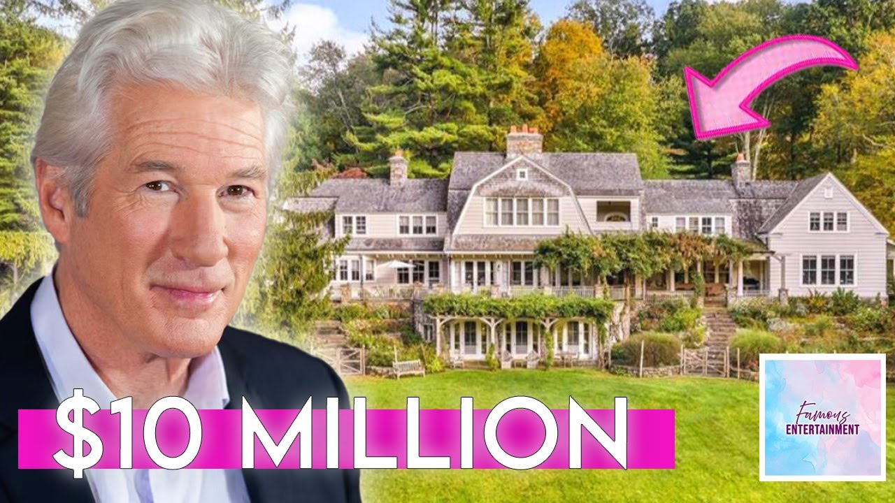 Richard Gere | Sells $10 Million Connecticut Mansion & Moves To Spain | House Tour 2024