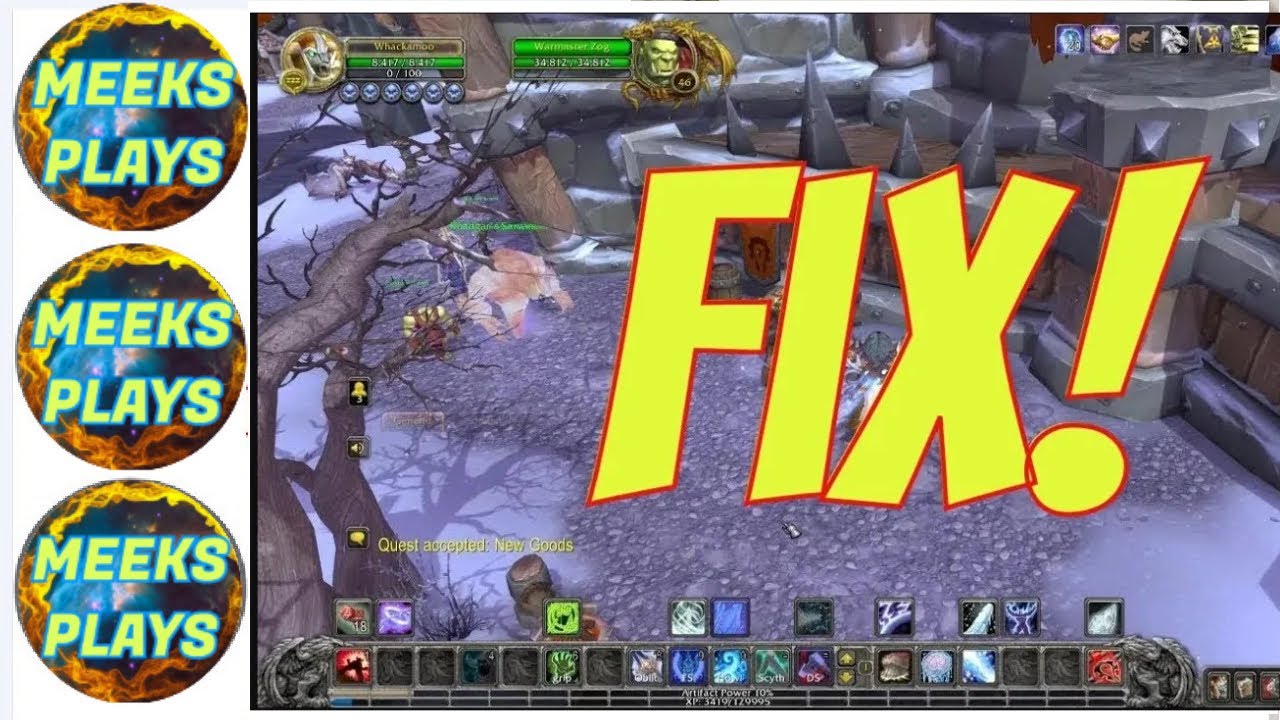How to Fix World Of Warcraft's Auto Quest Tracking!