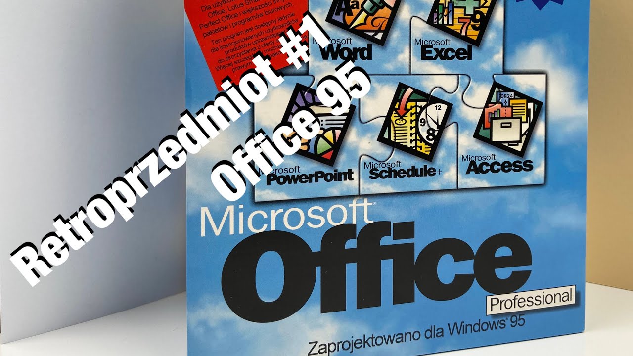 Office dla Windows 95 (Retroprzedmiot odcinek 1)