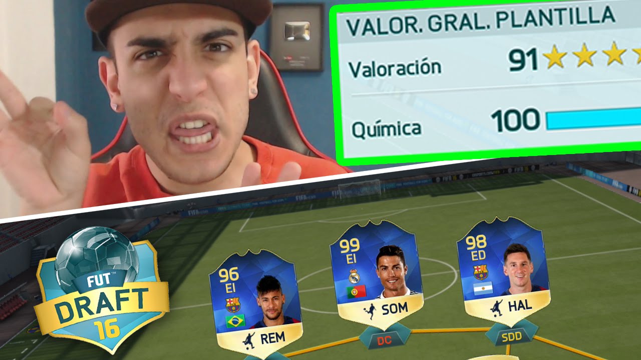 FUT DRAFT 191 VALORACION!! FIFA 16